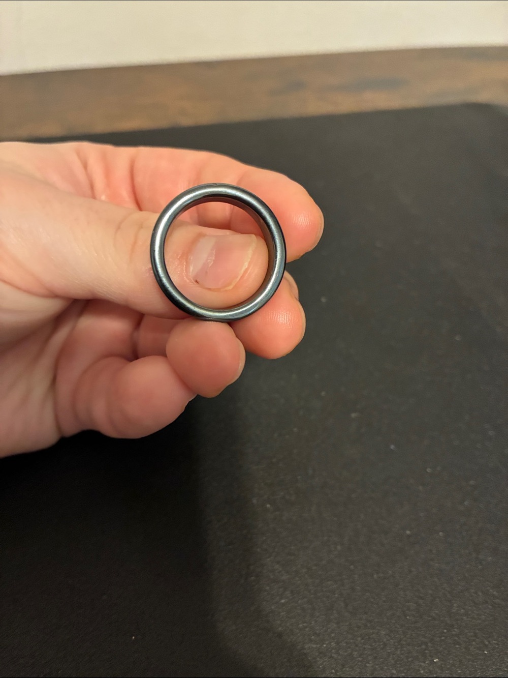 Size 8 Hematite Ring